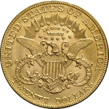 1903 $20 Double Eagle Liberty Head Gold Coin, Philadelphia