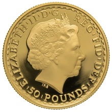 2010 Half Ounce Proof Britannia Gold Coin