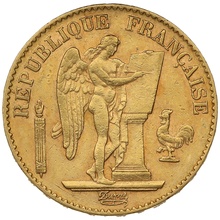 1894 20 French Francs - Guardian Angel - A