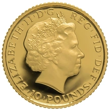 2008 Proof 1/10oz Gold Britannia Coin