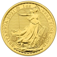 2021 Gold Britannia Coin 1oz