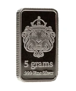 5 Gram Silver Bars