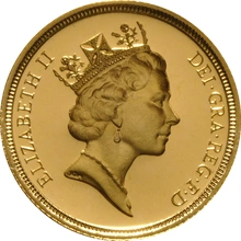 1988 Proof Gold Sovereign 3 Coin Set Boxed