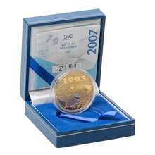 2007 Protea 1oz Proof Gold Coin Nobel Peace Boxed