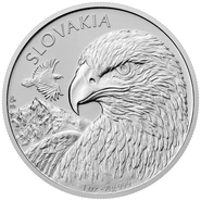 2025 1oz Slovakian Eagle Silver Coin