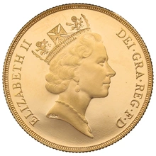 1992 Proof £2 Coin Gold Double Sovereign