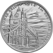 2018 Tower Bridge Silver Coin 1oz Landmarks of Britain