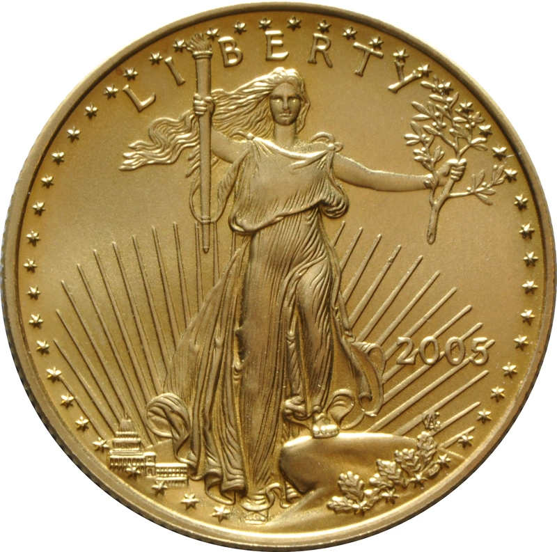 2005 1/2oz American Eagle Gold Coin