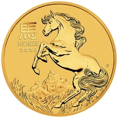 2026 Year of the Horse Gold Coin 2oz Perth Mint Australian Lunar Series