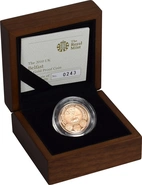 2010 Proof Gold 1 Pound Coin Belfast Boxed