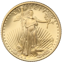 2003 Proof Gold Eagle 4 Coin Set Boxed