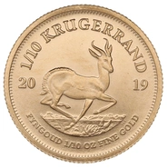 2019 1/10oz Krugerrand Gold Coin