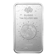 1oz Silver Bar 2025 Year of the Snake PAMP