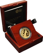 2016 Proof Year of the Monkey Gold Coin 1oz Royal Mint Lunar Series Boxed