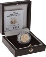 1997 Proof 1/10oz Gold Britannia Coin Boxed