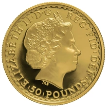 2001 Proof 1/2oz Gold Britannia Coin