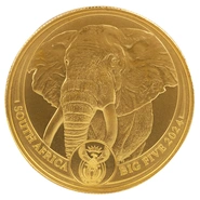 2024 Elephant Gold Coin Big Five Series 1oz