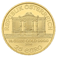 2016 1/4oz Austrian Gold Philharmonic Coin
