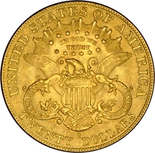 1895 $20 Gold Coin Double Eagle Liberty Head San Francisco