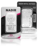 100g Silver Bar Nadir