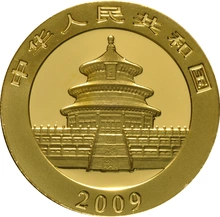 2009 1oz Chinese Panda Gold Coin