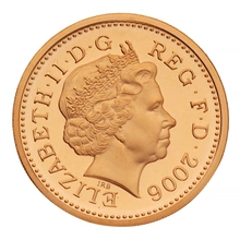 2006 Proof Gold £1 Pound Coin Egyptian Arch Bridge
