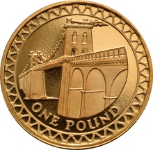 Gold Proof 2004-2007 £1 Collection Bridges