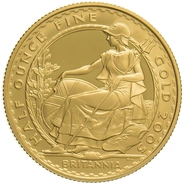 2005 Proof 1/2oz Gold Britannia Coin