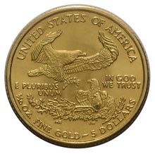 1991 Tenth Ounce Eagle Gold Coin