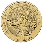 2024 Morgan Le Fay Gold Coin Myths & Legends 1oz