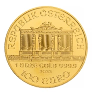 2022 Austrian Gold Philharmonic Coin 1oz