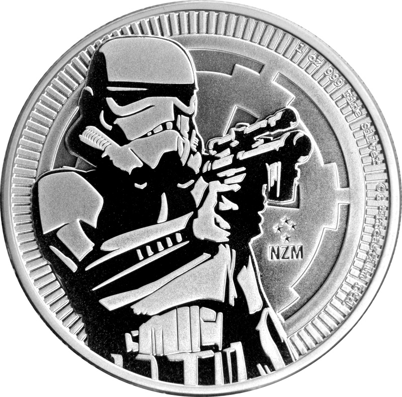 2018 Star Wars 1oz Silver Stormtrooper Coin