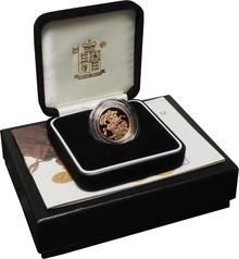 2000 Proof Gold Sovereign Boxed