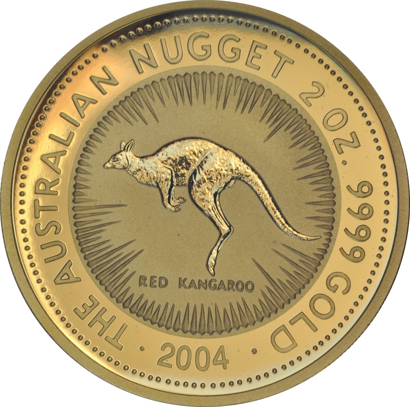 2004 2oz Gold Australian Nugget