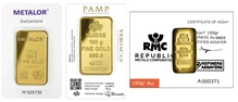 100g Gold Bars Best Value (Brand New)