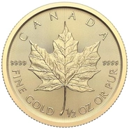 2024 1/2oz Canadian Maple Leaf Gold Coin