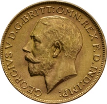 1926 Gold Sovereign - King George V - SA