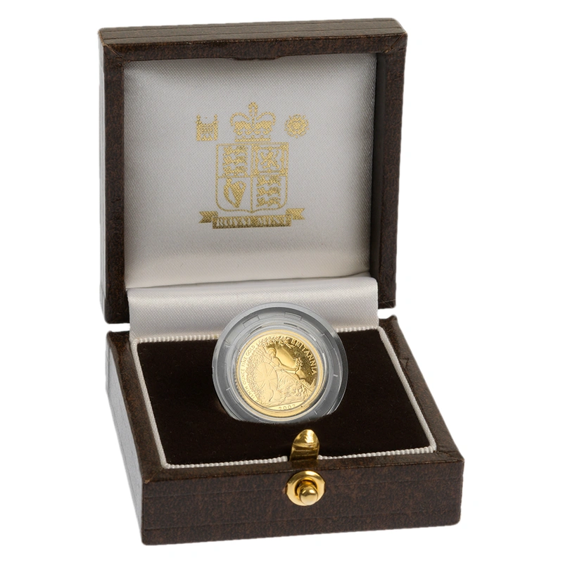 2007 Proof 1/10oz Gold Britannia Coin Boxed