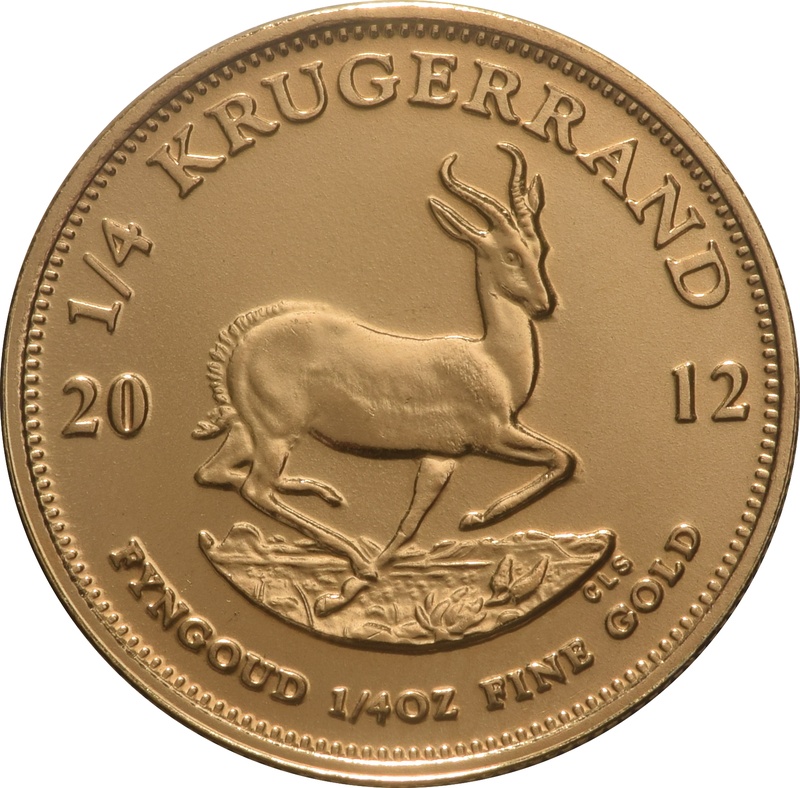 2012 Quarter Ounce Gold Krugerrand