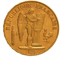 1891 20 French Francs - Guardian Angel - A