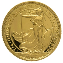 1996 Proof 1/4oz Gold Britannia Coin