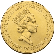 1991 Gold Britannia One Ounce Coin