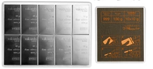10 x 10g Silver Bar CombiBar