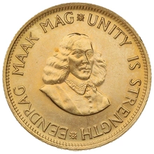 1962 R2 Gold Coin 2 Rand South Africa