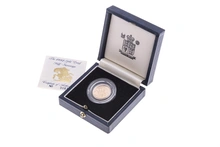 1992 Proof Gold Half Sovereign Boxed