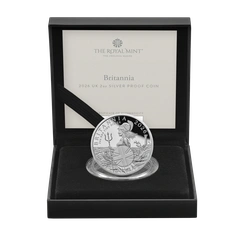 2026 Britannia UK 2oz Silver Proof Coin