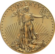 2016 American Eagle Gold Coin 1oz