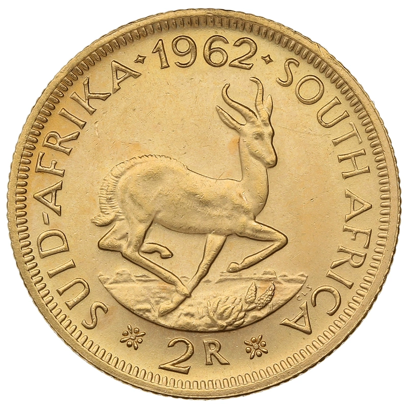 1962 2R 2 Rand coin South Africa