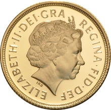 2004 Proof Gold Sovereign Boxed