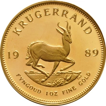 1989 Proof Krugerrand Gold Coin 1oz